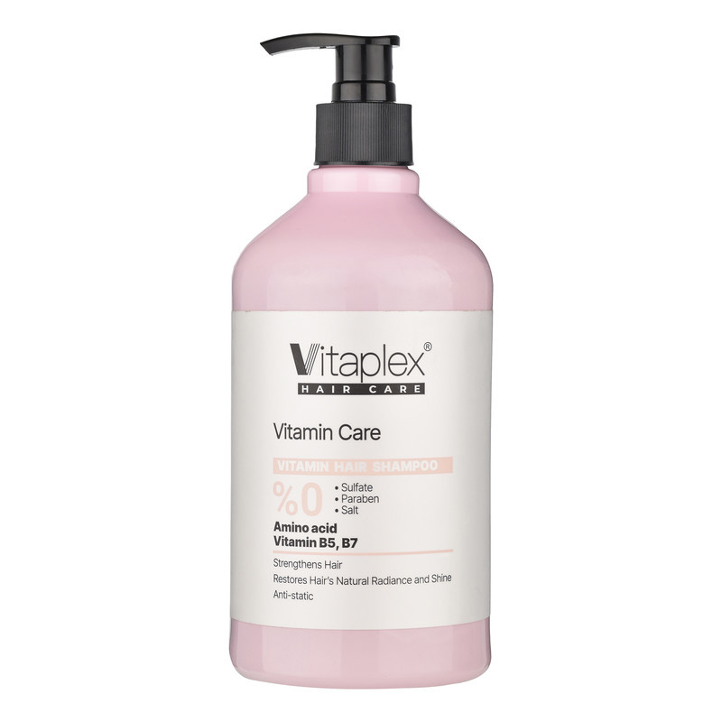شامپو مو ویتاپلکس مدل Vitamin Care 01 مناسب موهای خشک و معمولی حجم 500 میلی لیتر شامپو مو ویتاپلکس مدل Vitamin Care 01 مناسب موهای خشک و معمولی حجم 500 میلی لیتر