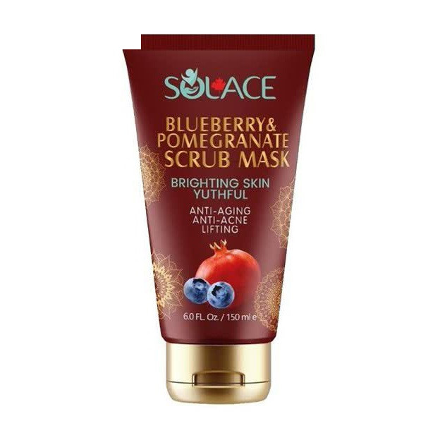 ماسک صورت سولس مدل عصاره انار حجم 150 میلی لیتر