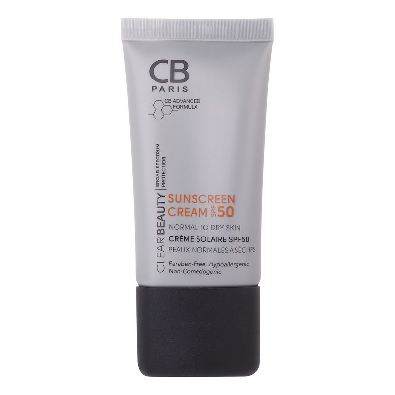کرم ضد آفتاب بدون رنگ سی بی پاریس SPF 50 مدل 054 مناسب پوست های معمولی و خشک حجم 40 میلیلیتر کرم ضد آفتاب بدون رنگ سی بی پاریس SPF 50 مدل 054 مناسب پوست های معمولی و خشک حجم 40 میلیلیتر