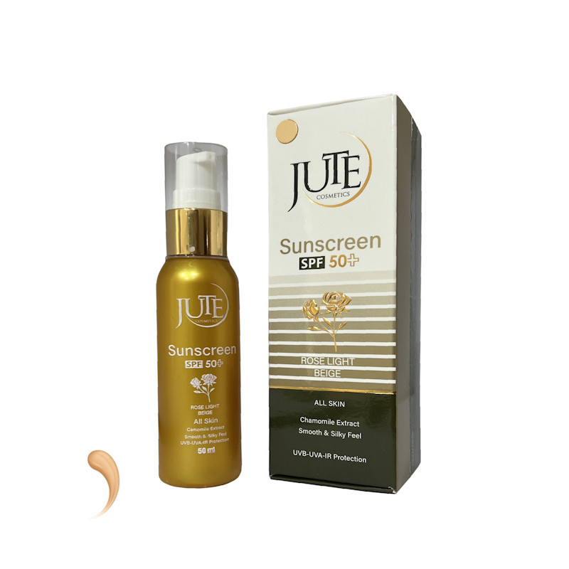 کرم ضد آفتاب رنگی ژوت SPF 50 مدل rose حاوی محافظ UVA و UVB مناسب برای پوست خشک و معمولی حجم 50 میلیلیتر کرم ضد آفتاب رنگی ژوت SPF 50 مدل rose حاوی محافظ UVA و UVB مناسب برای پوست خشک و معمولی حجم 50 میلیلیتر