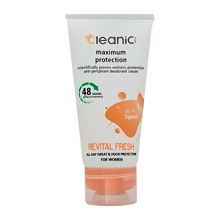 کرم ضد تعریق زنانه کلینیک کیندی مدل REVITAL FRESH وزن 60 گرم کرم ضد تعریق زنانه کلینیک کیندی مدل REVITAL FRESH وزن 60 گرم