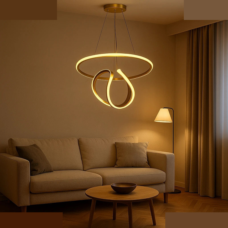 لوستر نورازما رشکان مدل set/zeen/circle
