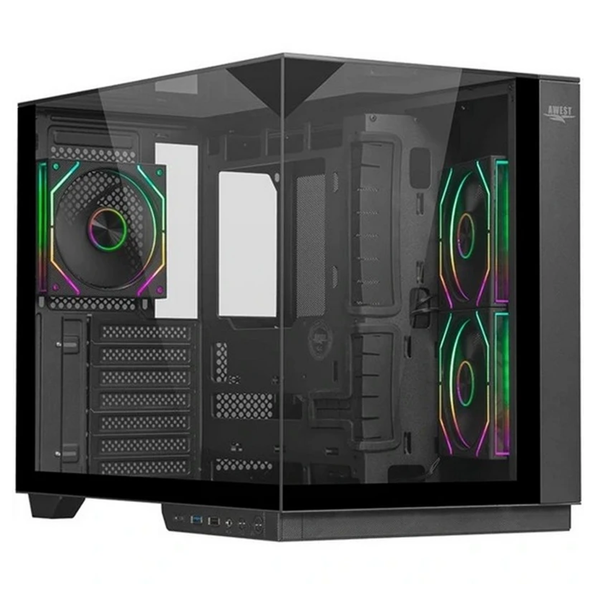 کیس کامپیوتر اوست مدل AQ-17TG-B کیس کامپیوتر اوست مدل AQ-17TG-B-small-image