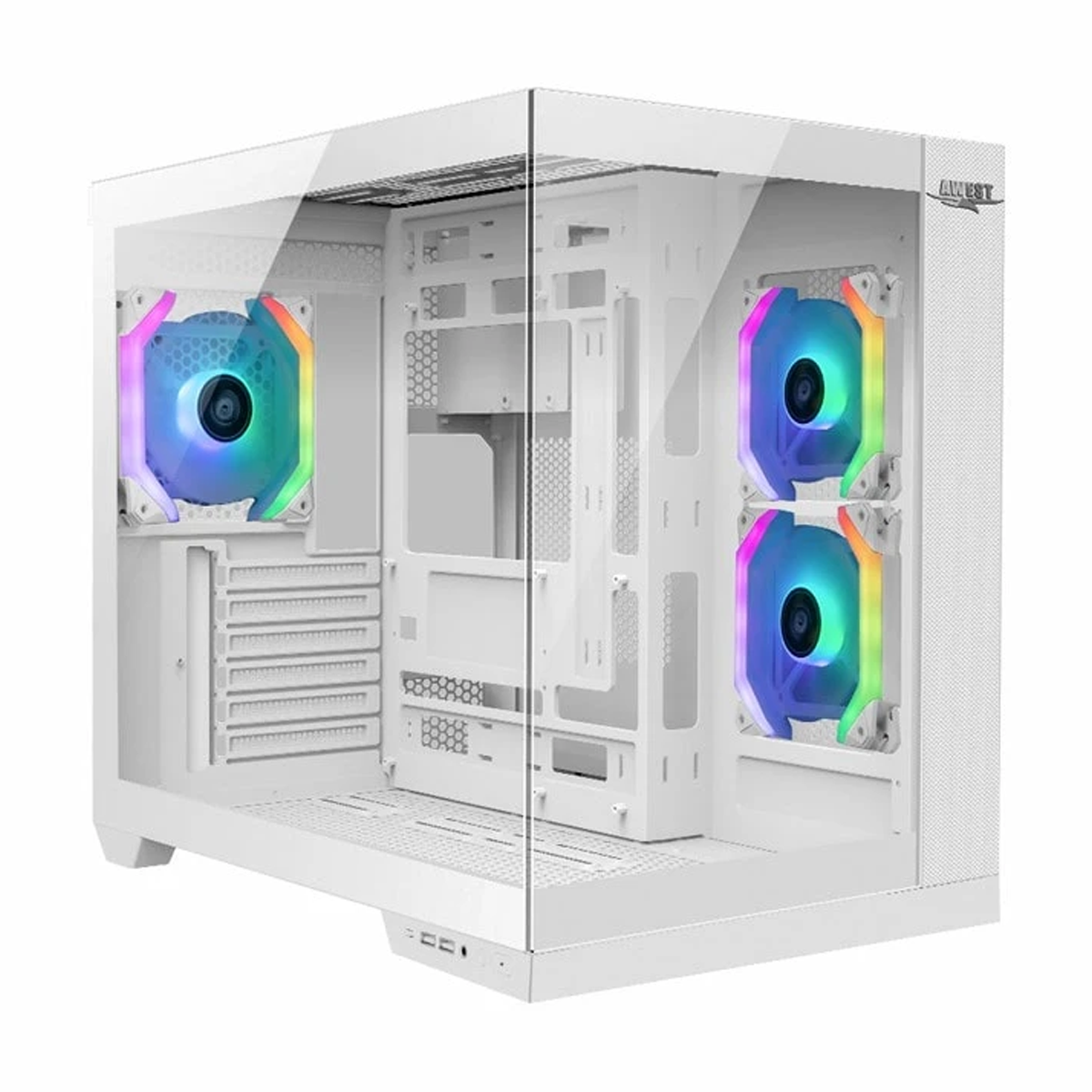 کیس کامپیوتر اوست مدل GT-AQ12-MW کیس کامپیوتر اوست مدل GT-AQ12-MW-small-image