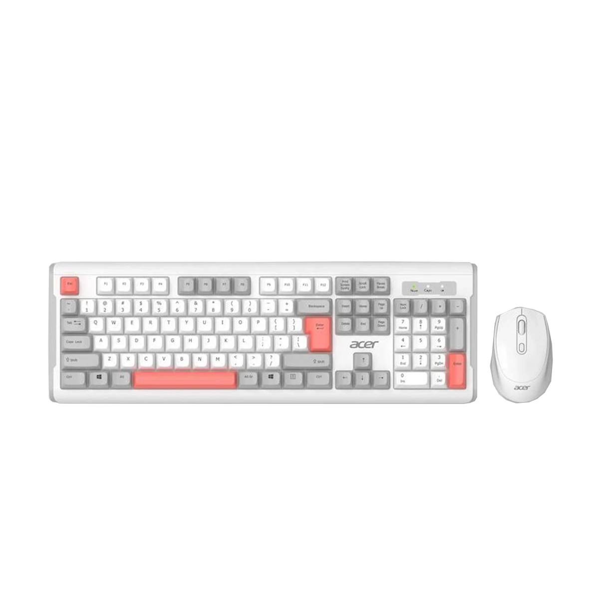 کیبورد و ماوس بی سیم ایسر مدل OKB0A0-small-image