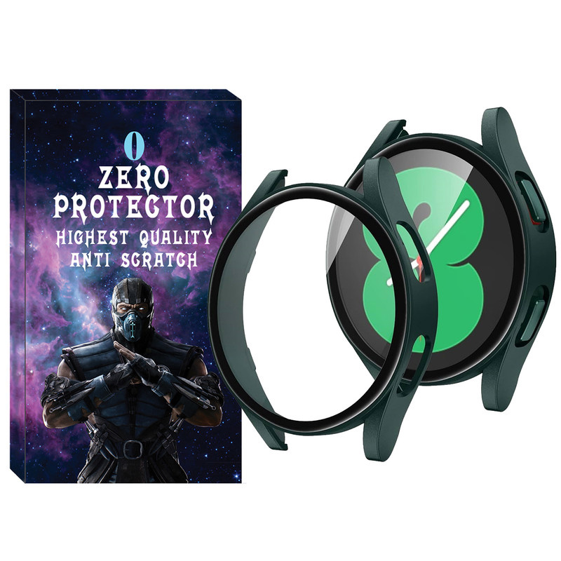 کاور زیرو مدل PC-Bumper-ZR مناسب برای ساعت هوشمند سامسونگ Galaxy Watch 4 40mm به همراه محافظ صفحه نمایش