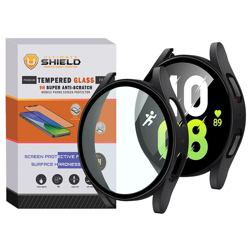 کاور آلتیمیت شیلد مدل PC-Bumper-UL مناسب برای ساعت هوشمند سامسونگ Galaxy Watch 5 44mm به همراه محافظ صفحه نمایش کاور آلتیمیت شیلد مدل PC-Bumper-UL مناسب برای ساعت هوشمند سامسونگ Galaxy Watch 5 44mm به همراه محافظ صفحه نمایش