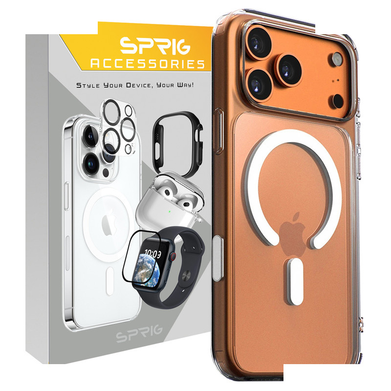 کاور اسپریگ مدل CB-Magsafe مناسب برای گوشی موبایل اپل Iphone 17 Pro Max کاور اسپریگ مدل CB-Magsafe مناسب برای گوشی موبایل اپل Iphone 17 Pro Max