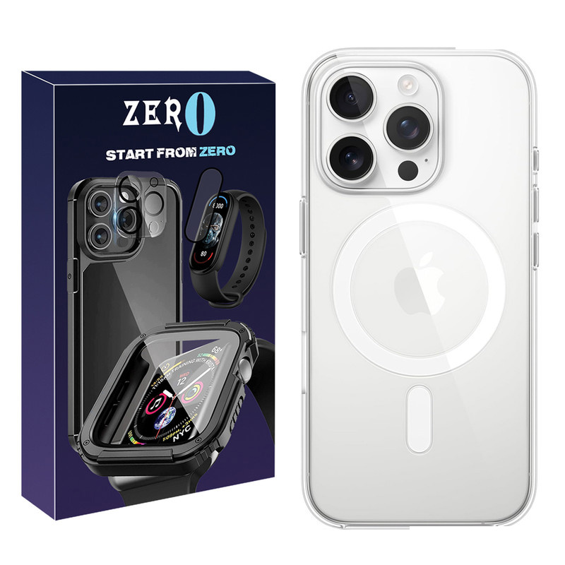 کاور زیرو مدل Clear Magsafe ZR مناسب برای گوشی موبایل اپل iPhone 16 Pro Max