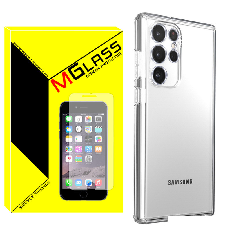 کاور ام گلس مدل Clear-MG مناسب برای گوشی موبایل سامسونگ Galaxy S24 Ultra 5G