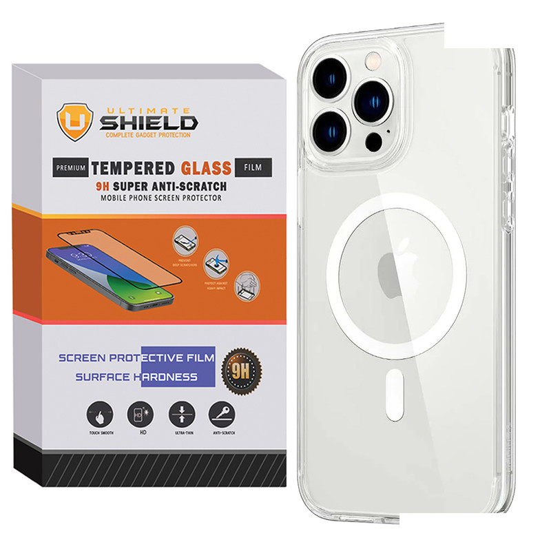 کاور آلتیمیت شیلد مدل Clear Magsafe مناسب برای گوشی موبایل اپل Iphone 13 Pro max