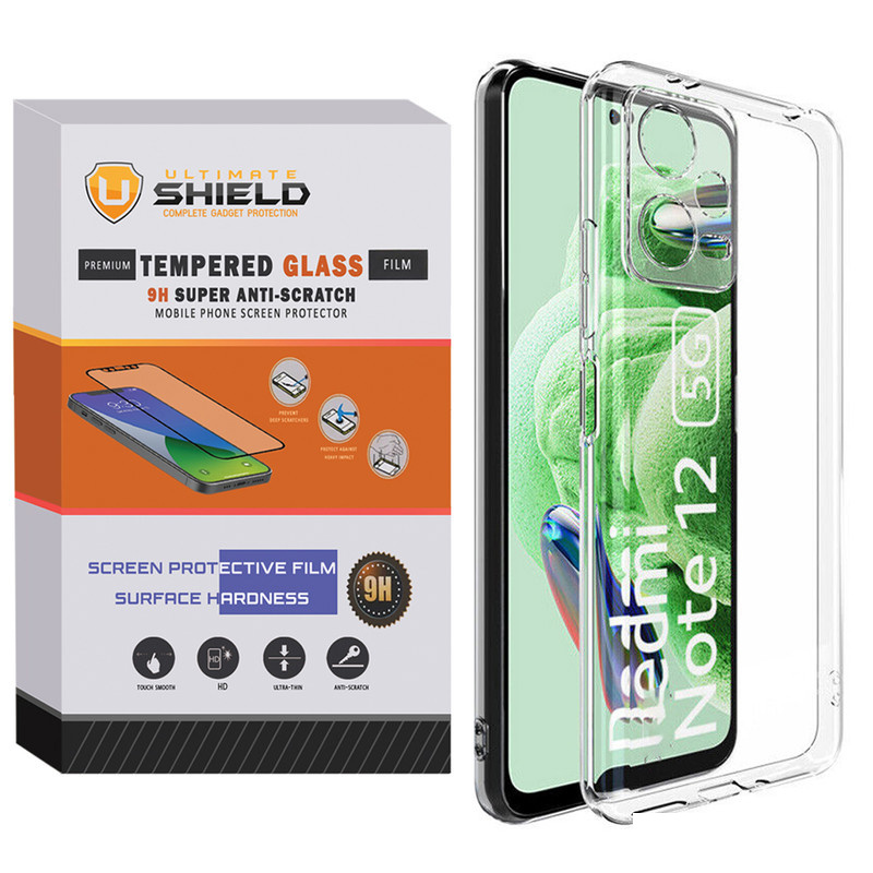 کاور آلتیمیت شیلد مدل Clear مناسب برای گوشی موبایل شیائومی Poco X5 5G / Redmi Note 12 5G