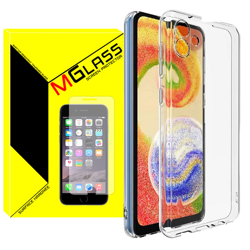 کاور ام گلس مدل Clear مناسب برای گوشی موبایل سامسونگ Galaxy A04 4G / M13 5G