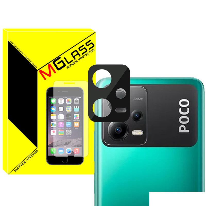 محافظ لنز دوربین ام گلس مدل 3D-MG مناسب برای گوشی موبایل شیائومی Poco X5 5G
