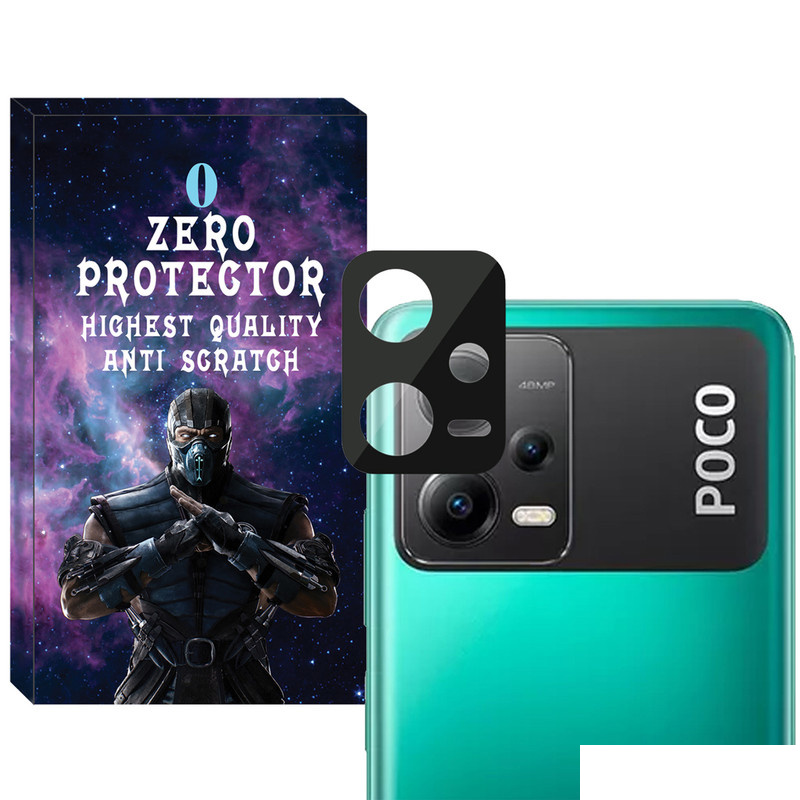 محافظ لنز دوربین زیرو مدل 3D-ZR مناسب برای گوشی موبایل شیائومی Poco X5 5G