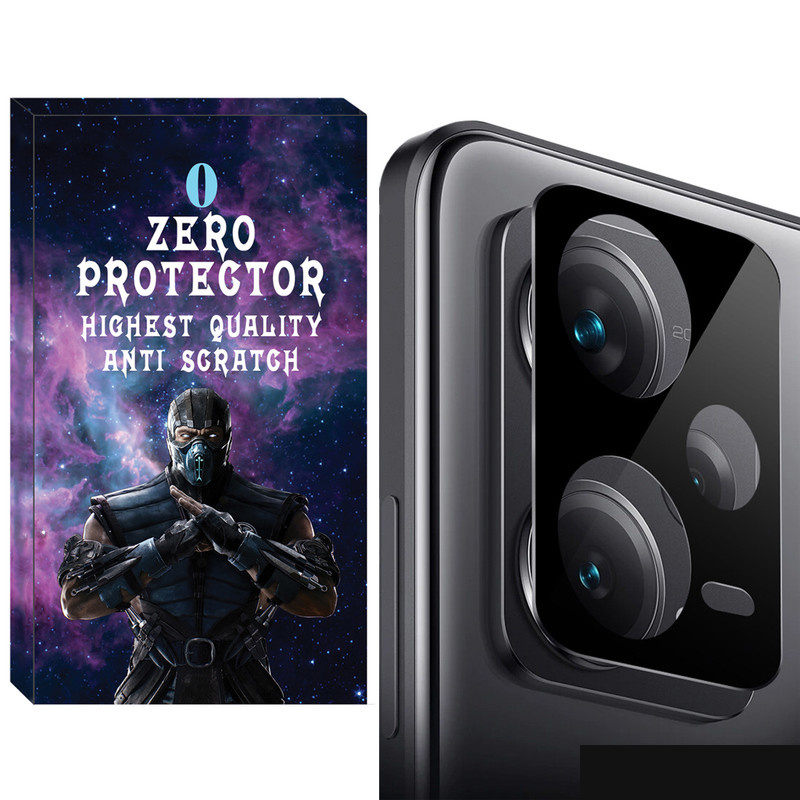 محافظ لنز دوربین زیرو مدل 3D-ZR مناسب برای گوشی موبایل شیائومی Redmi Note 12 Pro 5G