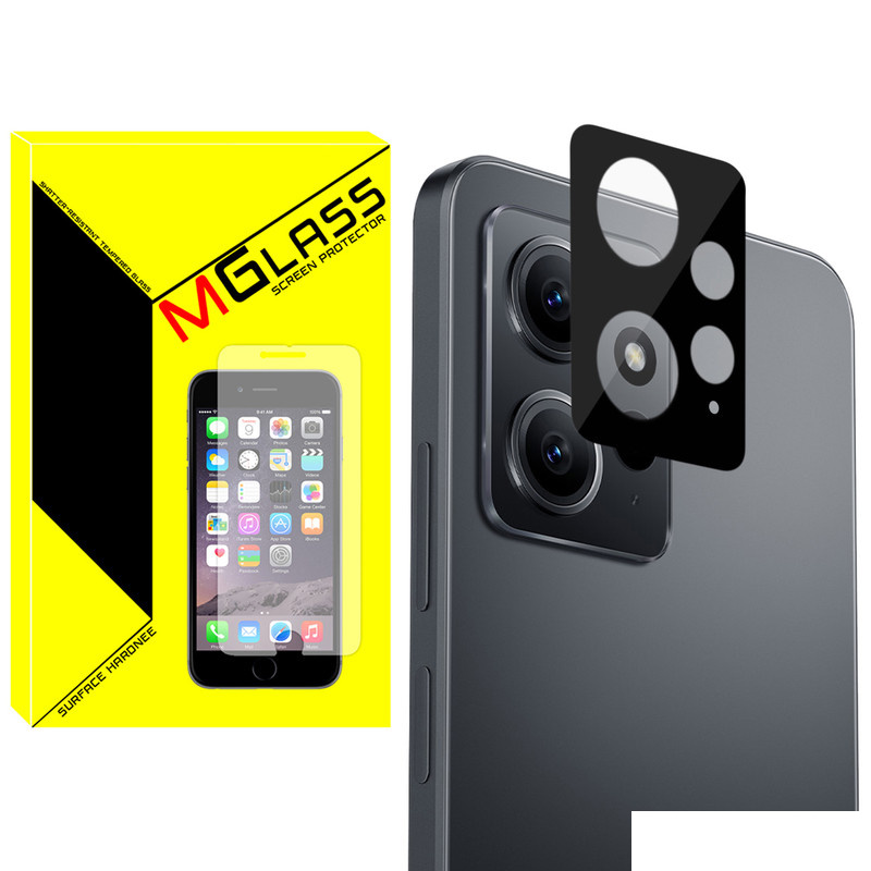 محافظ لنز دوربین ام گلس مدل 3D-MG مناسب برای گوشی موبایل شیائومی Redmi Note 12 4G