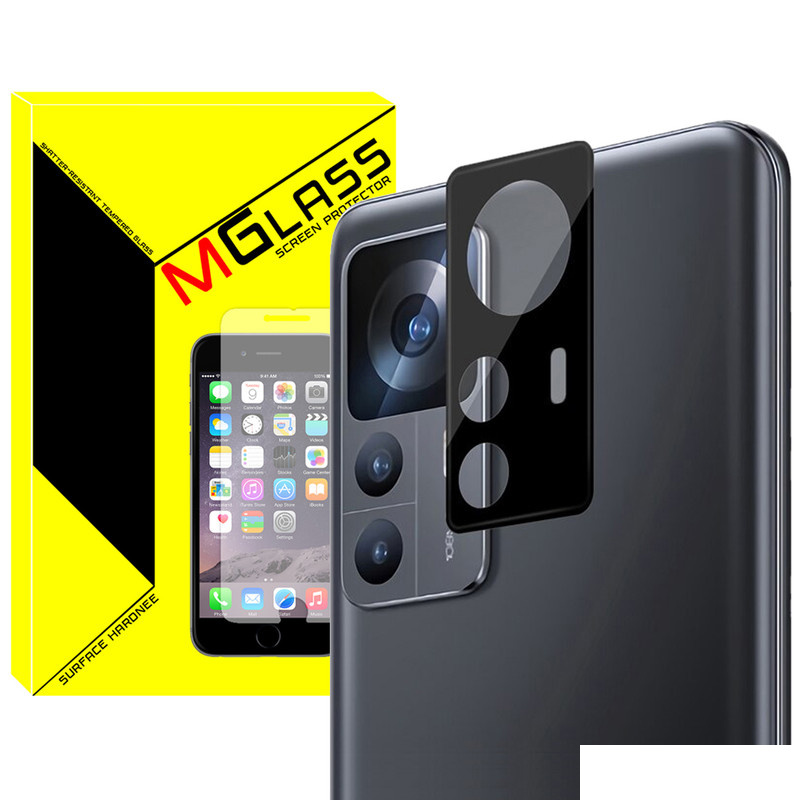 محافظ لنز دوربین ام گلس مدل 3D-MG مناسب برای گوشی موبایل شیائومی 12s Pro