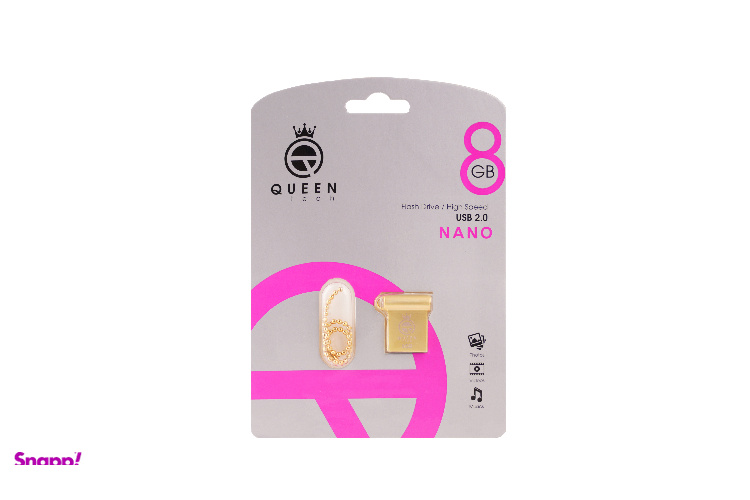 فلش مموری کویین تک (Queen Tech) مدل Nano ظرفیت 8 گیگابایت فلش مموری کویین تک (Queen Tech) مدل Nano ظرفیت 8 گیگابایت