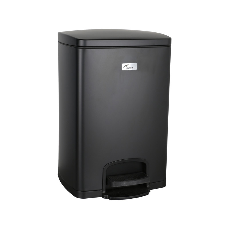 سطل زباله پدالی دلفین مدل Pry-20-ltr-bl