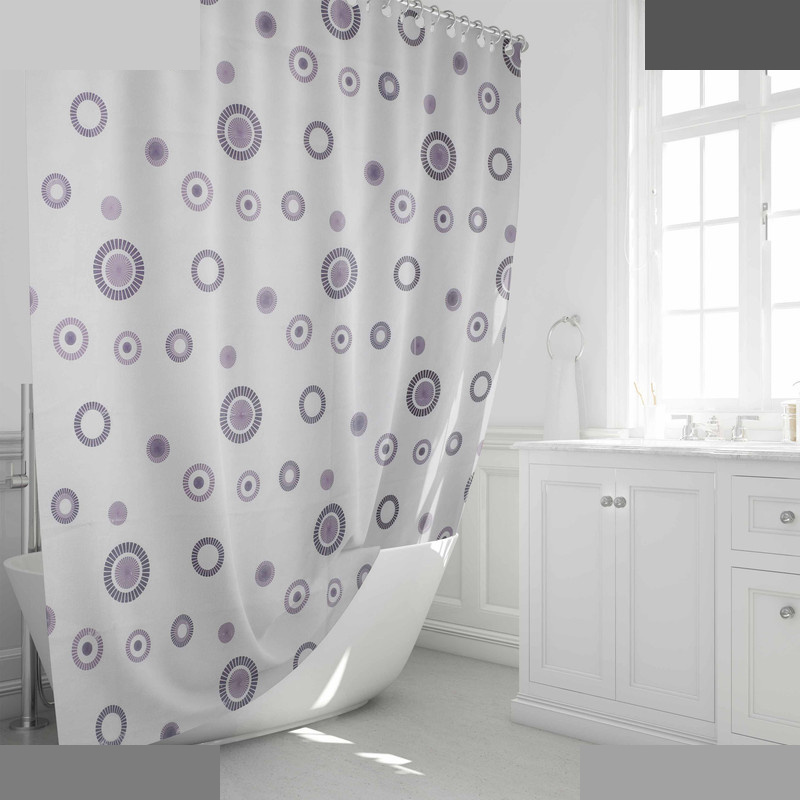 پرده حمام پیسو مدل BZ-26 سایز 180×200 سانتی متر