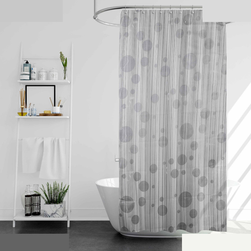پرده حمام پیسو مدل BZ-28 سایز 180×200 سانتی متر