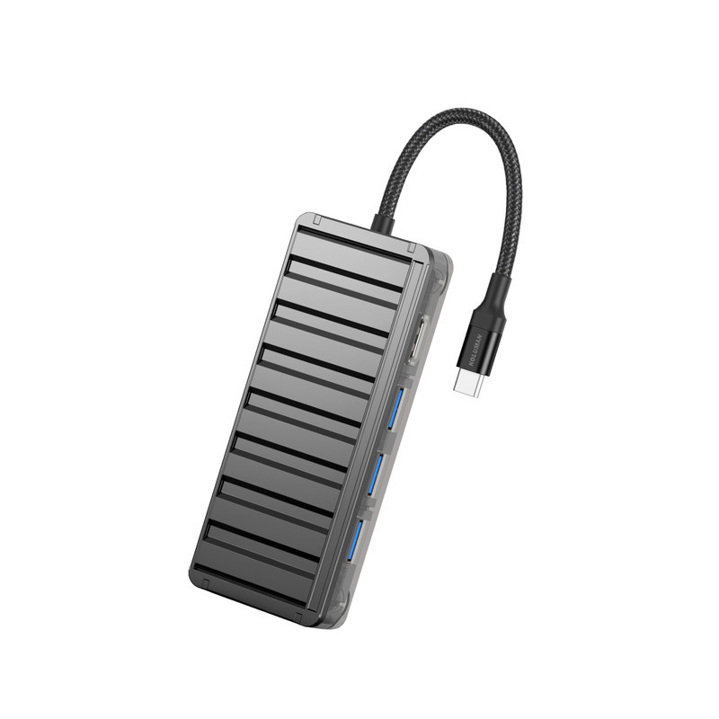هاب 7 پورت USB-C کلومن مدل KH-U1 هاب 7 پورت USB-C کلومن مدل KH-U1