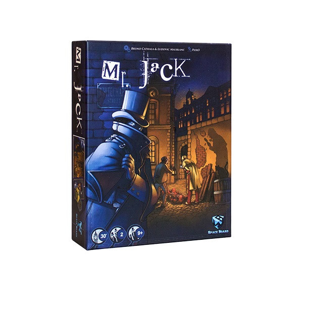 بازی فکری مدل آقای جک Mr Jack بازی فکری مدل آقای جک Mr Jack