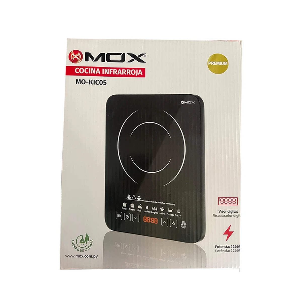 اجاق القایی تک شعله موکس مدل MO-KIC05 اجاق القایی تک شعله موکس مدل MO-KIC05-small-image