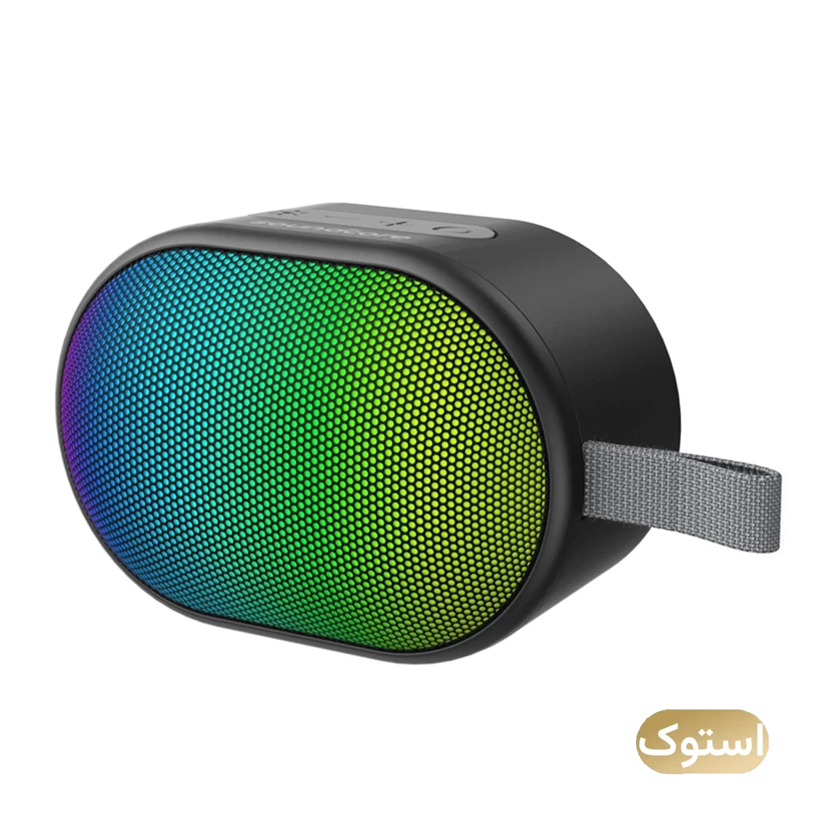 اسپیکر بلوتوثی قابل حمل استوک Open Box - انکر مدل Pyro Mini - مشکی-small-image