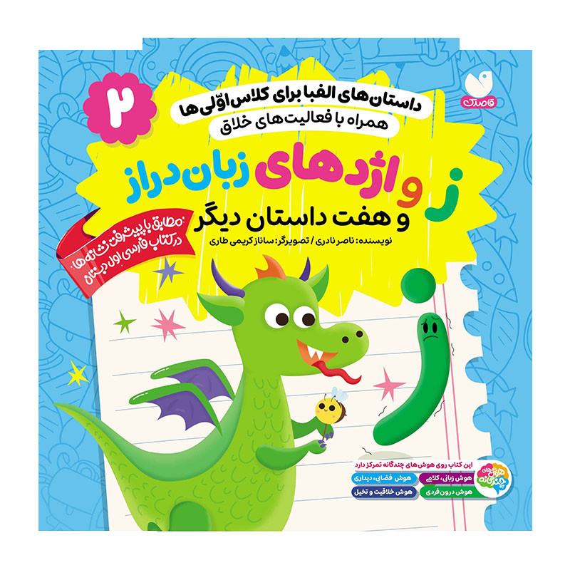 کتاب داستانهای الفبا برای کلاس اولیها اثر ناصر نادری نشر ذکر جلد 2 کتاب داستانهای الفبا برای کلاس اولیها اثر ناصر نادری نشر ذکر جلد 2