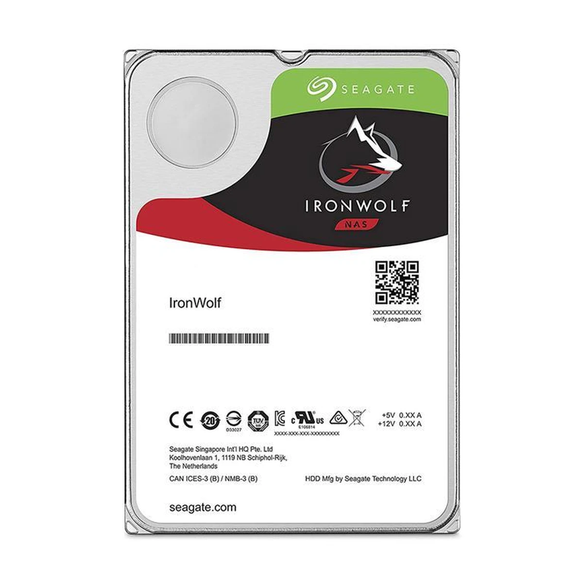 هارد دیسک اینترنال سیگیت مدل آیرون ولف ST10000VN0008 ظرفیت 10 ترابایت-small-image