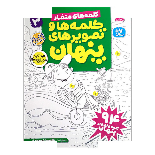 کتاب کلمه ها و تصویرهای پنهان 3 اثر طاهره شاه محمدی نشر ذکر کتاب کلمه ها و تصویرهای پنهان 3 اثر طاهره شاه محمدی نشر ذکر