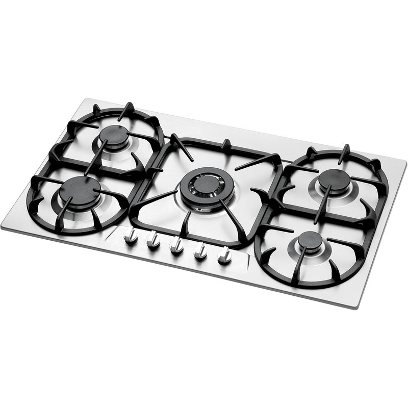 اجاق گاز صفحه ای پنج شعله استیل البرز مدل S-5905