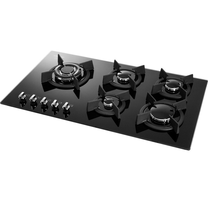 اجاق گاز صفحه ای پنج شعله استیل البرز مدل G-5907