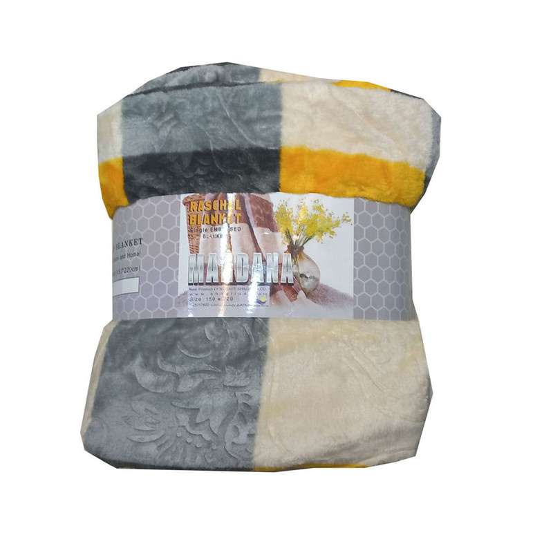 پتو مسافرتی ماندانا مدل ژله ای سایز 220×150 سانتی متر پتو مسافرتی ماندانا مدل ژله ای سایز 220×150 سانتی متر