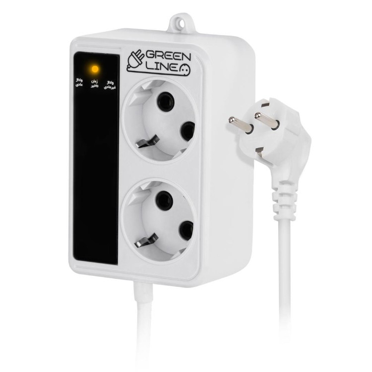 محافظ لباسشویی طرح گرین لاین کد GLP162-W طول 3 متر