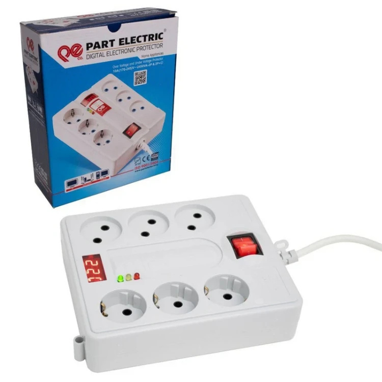 محافظ برق پارت الکتریک مدل PE7381 طول 3 متر