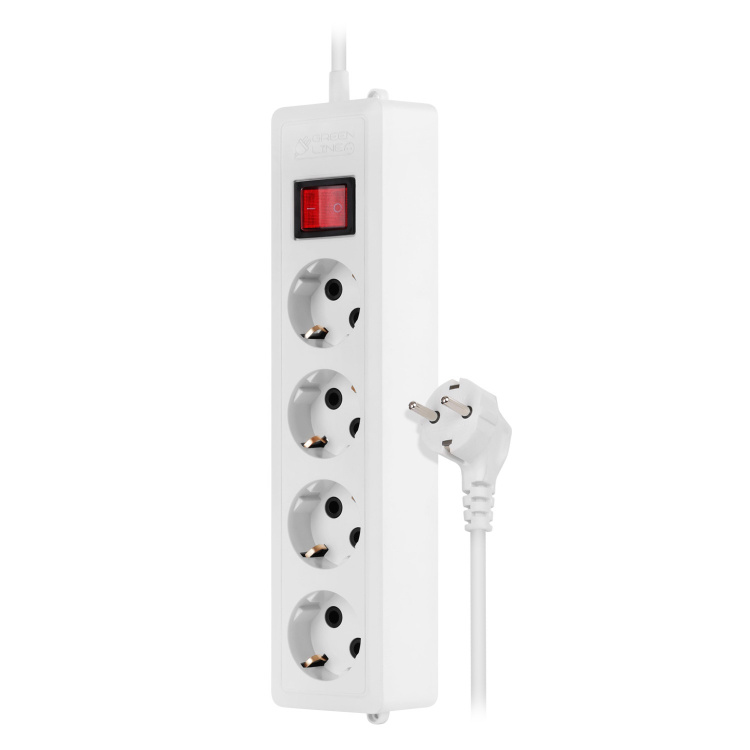 پریز سیار برق گرین لاین کد GLS164-E طول کابل 2 متر