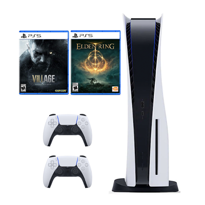 پلی استیشن 5 استاندارد دیسک خور با دو دسته به همراه بازی Elden Ring و Resident Evil Village copy-small-image.png