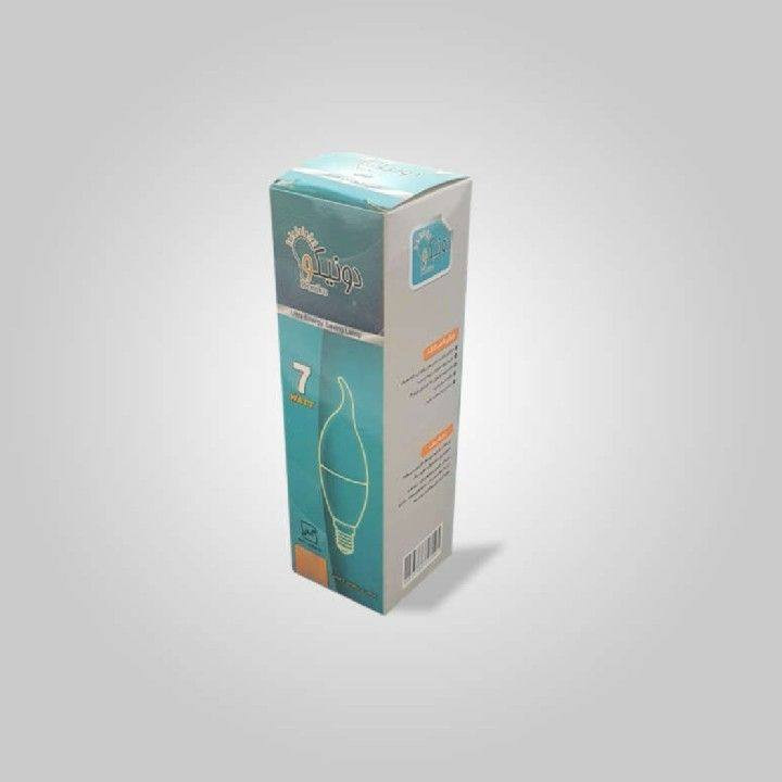 لامپ ال ای دی 7 وات دونیکو مدل اشک پایه E14 مجموعه 50 عددی