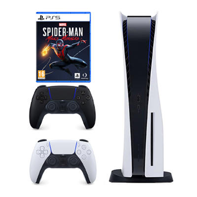 پلی استیشن 5 استاندارد دیسک خور با دو دسته به همراه بازی Spider-Man Miles Morales copy-small-image.png