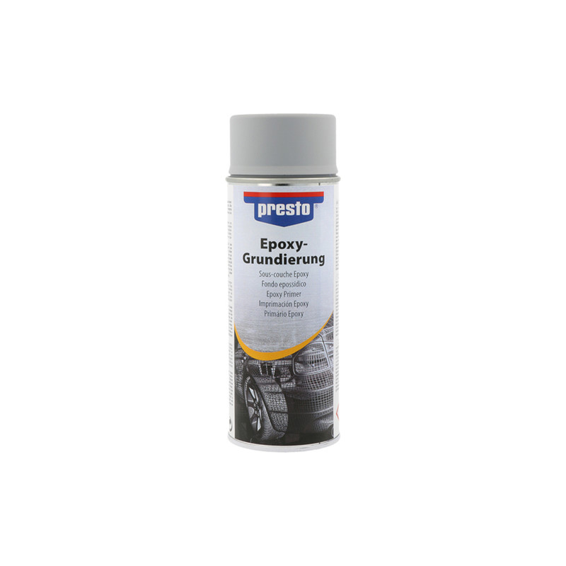 اسپری محافظ بدنه خودرو پرستو مدل Epoxy Grundierung حجم 400 میلی لیتر