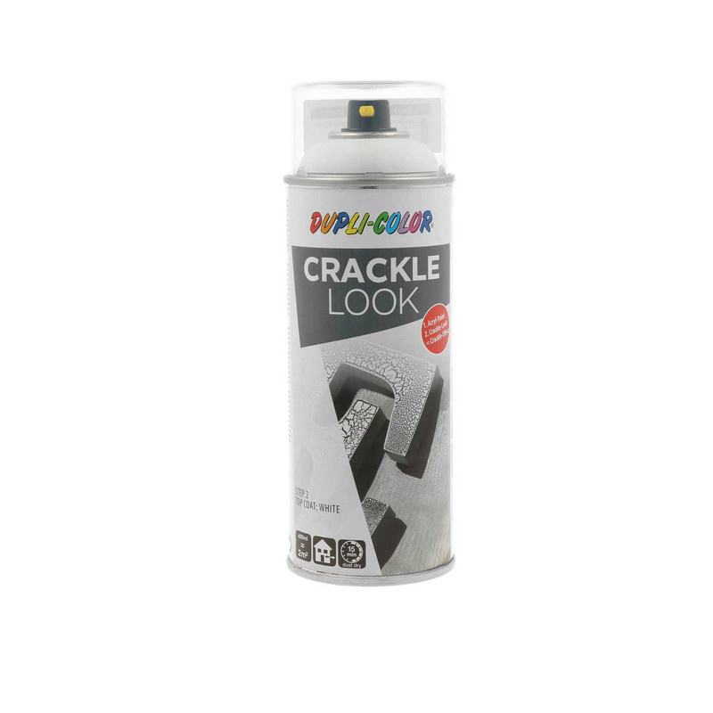 اسپري طرح ترک خوردگی سفید دوپلي کالر مدل CRACKLE LOOK حجم 400 میلی لیتر اسپري طرح ترک خوردگی سفید دوپلي کالر مدل CRACKLE LOOK حجم 400 میلی لیتر