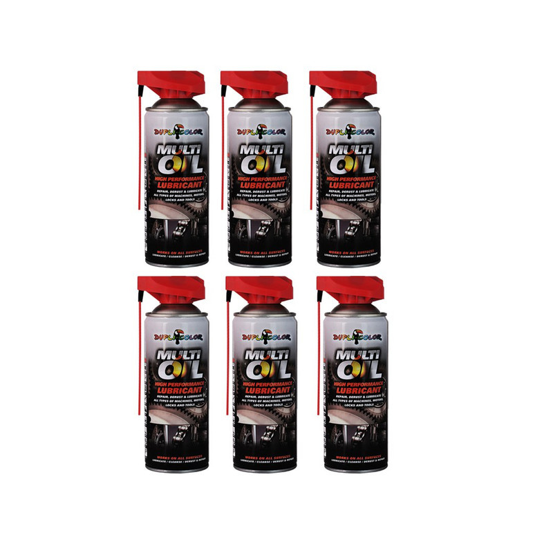 اسپری روان کننده دوپلی کالر مدل Multi Oil سوسماری حجم 400 میلی لیتر مجموعه 6 عددی اسپری روان کننده دوپلی کالر مدل Multi Oil سوسماری حجم 400 میلی لیتر مجموعه 6 عددی