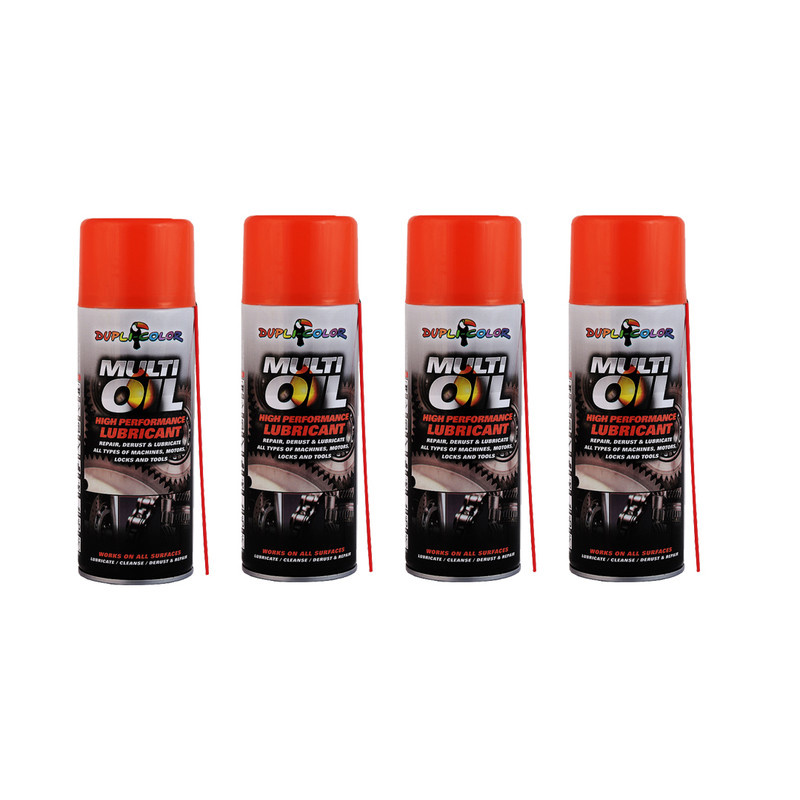 اسپری روان کننده دوپلی کالر مدل Multi Oil حجم 400 میلی لیتر مجموعه 4 عددی اسپری روان کننده دوپلی کالر مدل Multi Oil حجم 400 میلی لیتر مجموعه 4 عددی