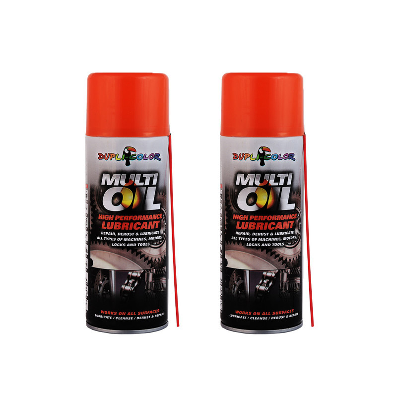 اسپری روان کننده دوپلی کالر مدل Multi Oil حجم 400 میلی لیتر مجموعه 2 عددی اسپری روان کننده دوپلی کالر مدل Multi Oil حجم 400 میلی لیتر مجموعه 2 عددی