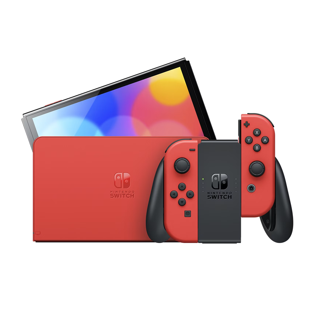 کنسول بازی نینتندو مدل Switch White OLED Mario Red copy-small-image.png