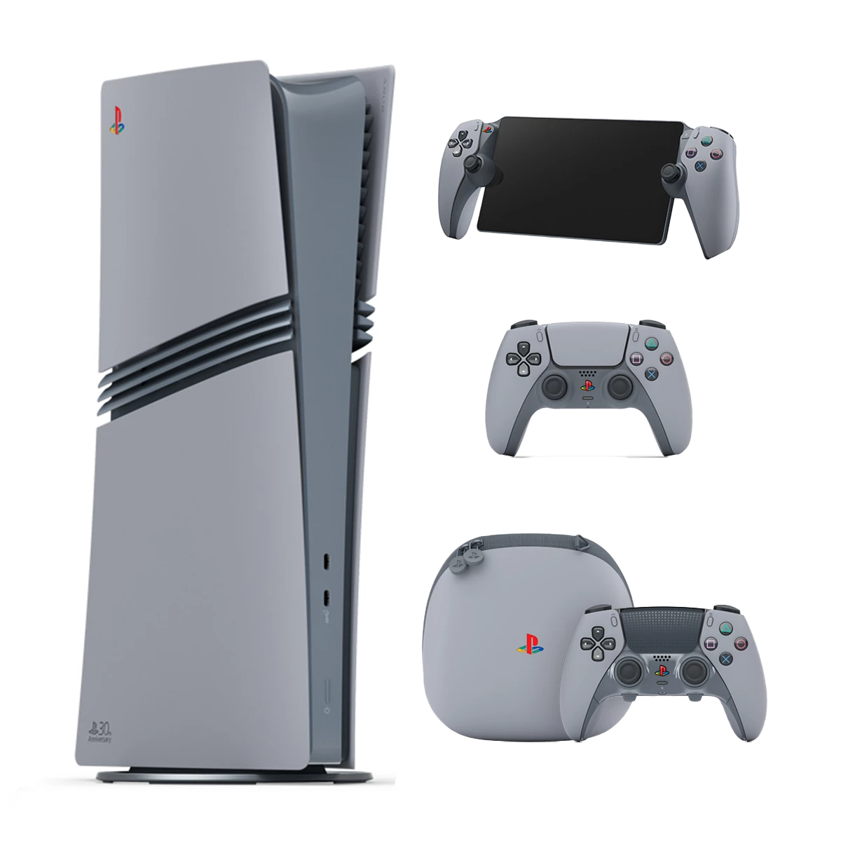 پلی استیشن 5 پرو دیجیتال خاکستری 2 ترابایت نسخه ویرایش محدود PlayStation 30th Anniversary همراه با Portal ،Charging Station و دسته DualSense Edge copy-small-image.png