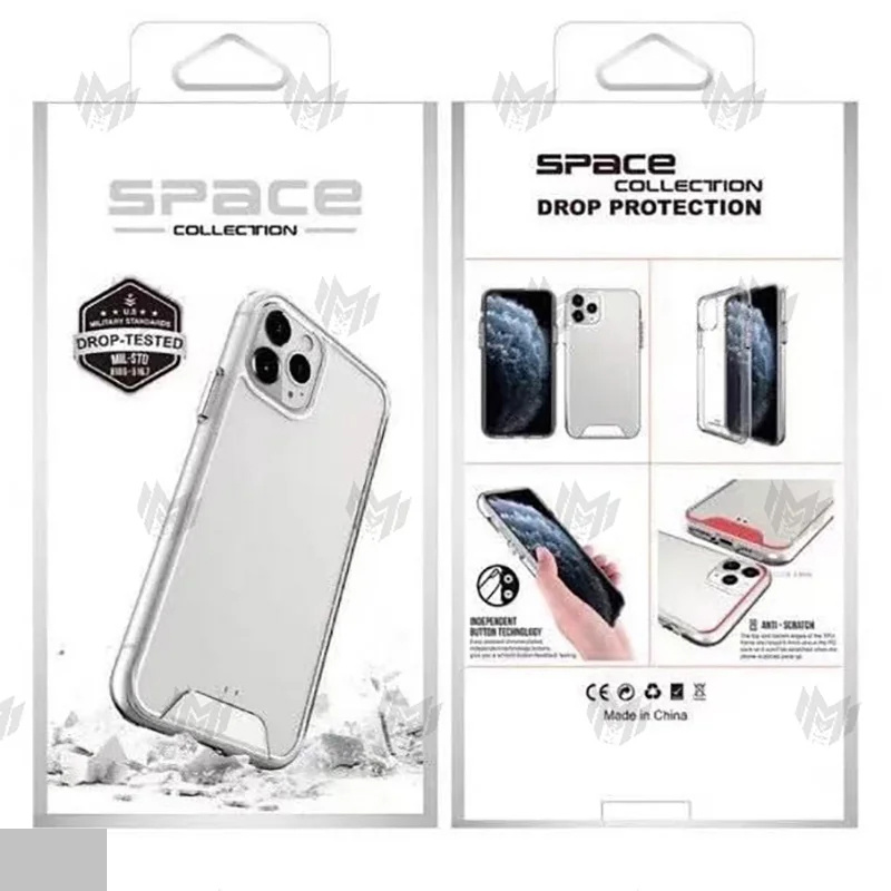 کاور شفاف گوشی موبایل اسپیس مدل Drop Protection مناسب اپل iPhone 11